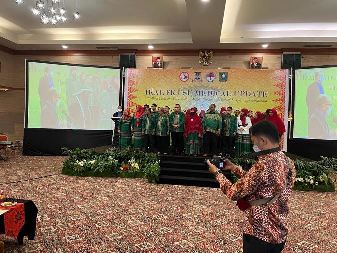 Dilantik, Pengurus IKAL FK USU Riau Diminta Tingkatkan Derajat Keseatan Masyarakat